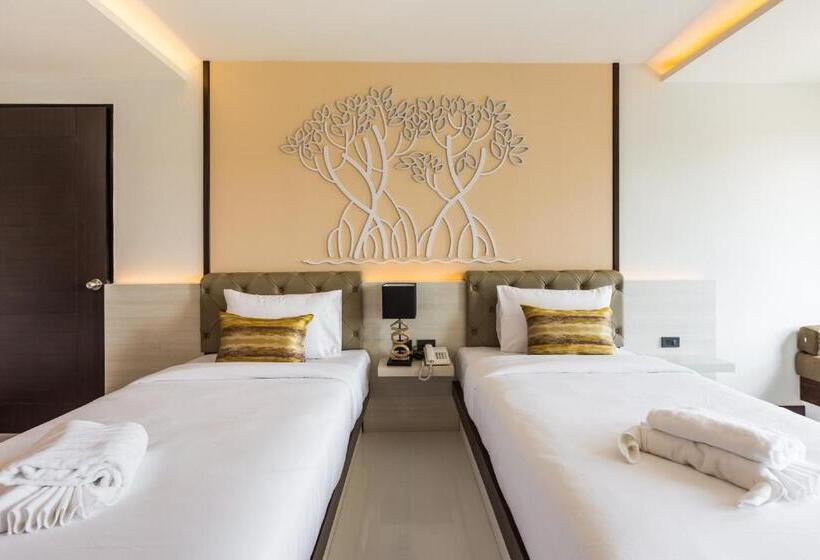 풀장 전망 디럭스 룸, River Front Krabi