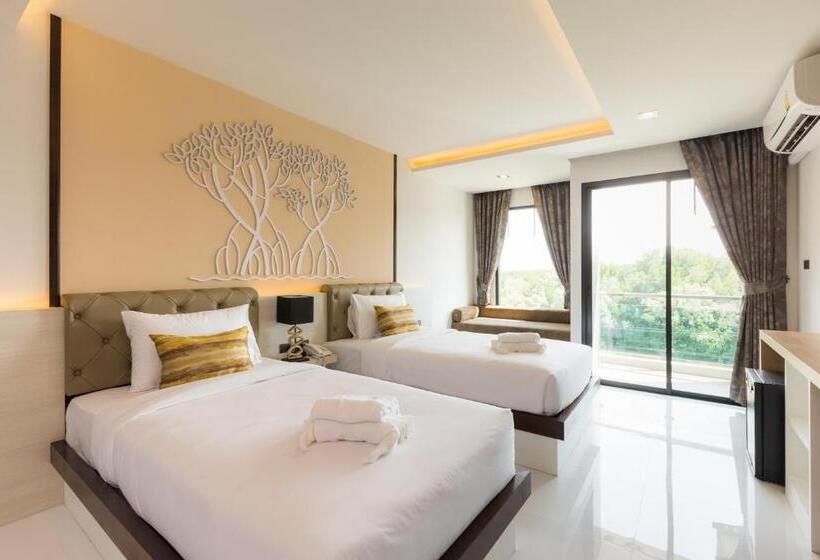 Deluxe room with river view, River Front Krabi