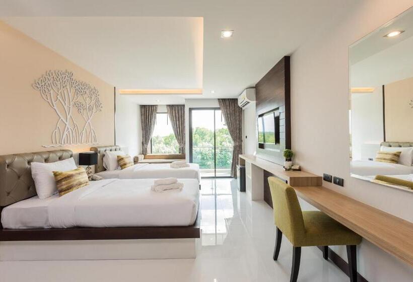 Deluxe room with river view, River Front Krabi