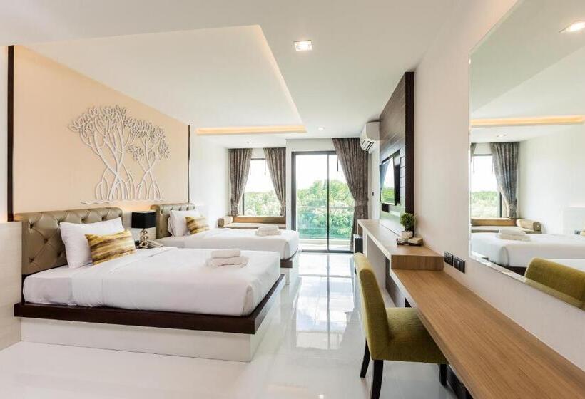 Deluxe room with river view, River Front Krabi