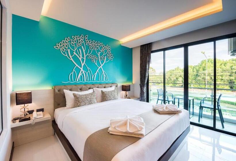 발코니 디럭스 룸, River Front Krabi