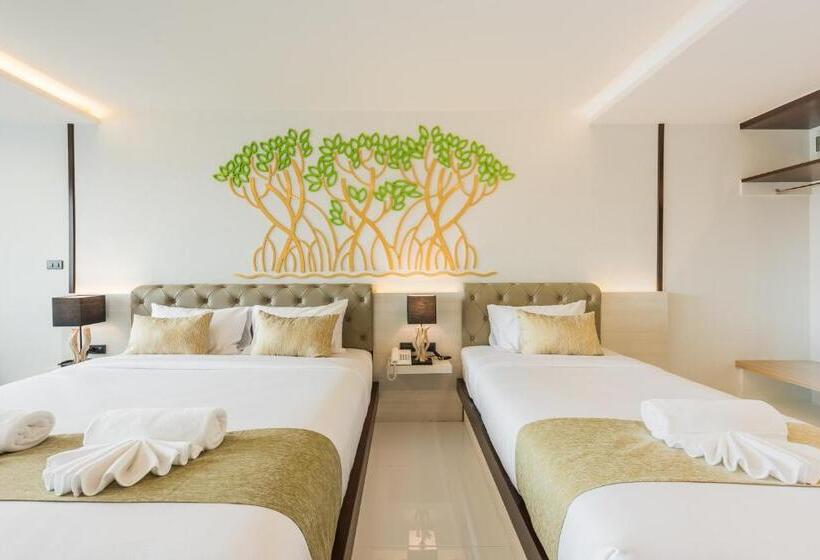 디럭스 트리플 룸, River Front Krabi