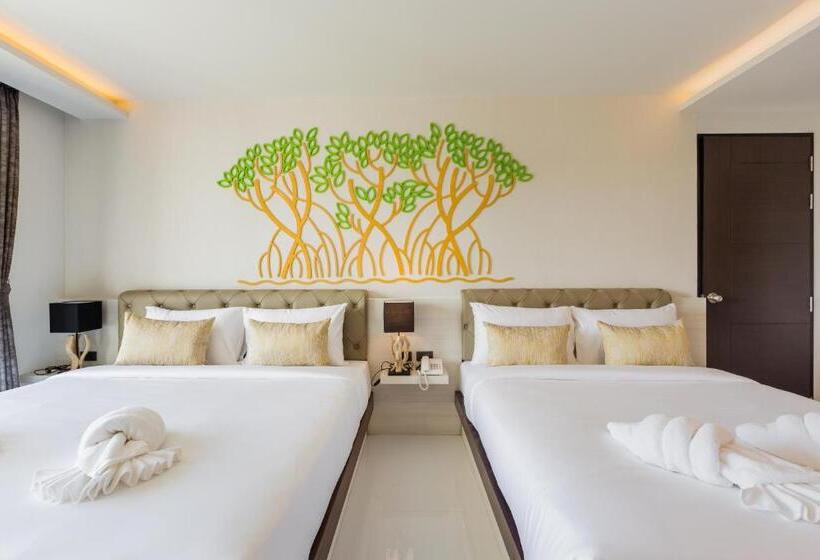 디럭스 패밀리 룸, River Front Krabi