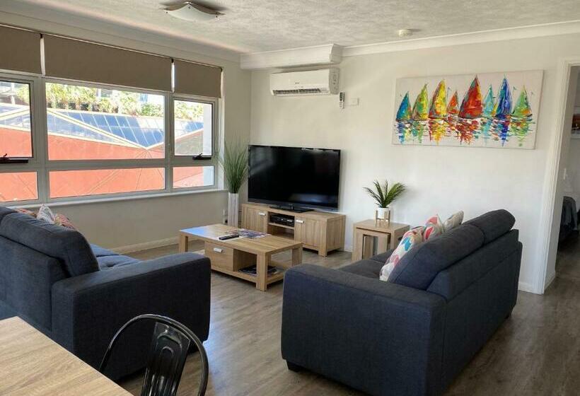 شقة غرفتين نوم إطلالة جانبية على البحر, Wharf Boutique Apartments