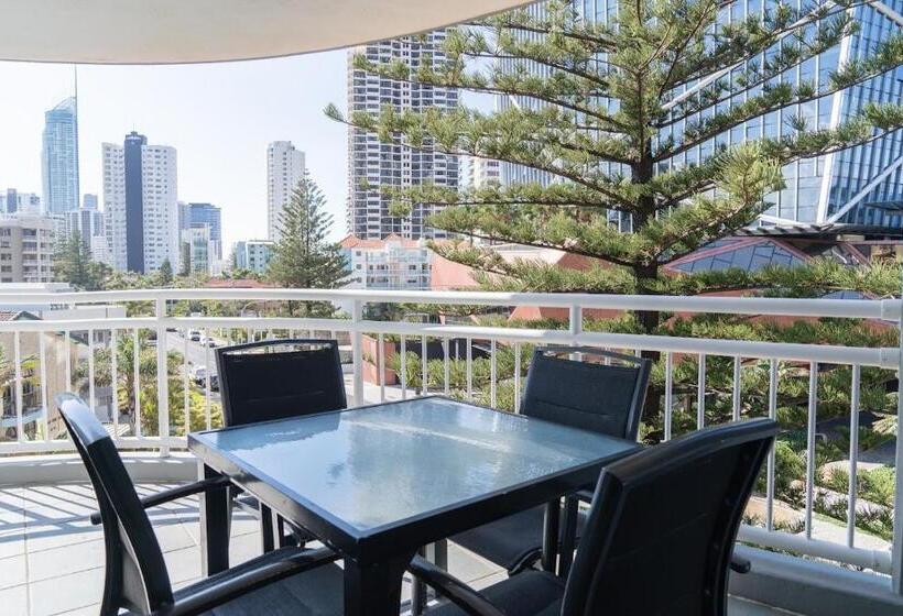 شقة غرفتين نوم إطلالة جانبية على البحر, Wharf Boutique Apartments