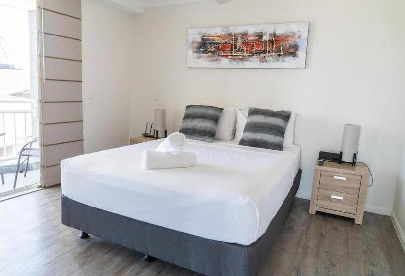 شقة غرفتين نوم إطلالة جانبية على البحر, Wharf Boutique Apartments