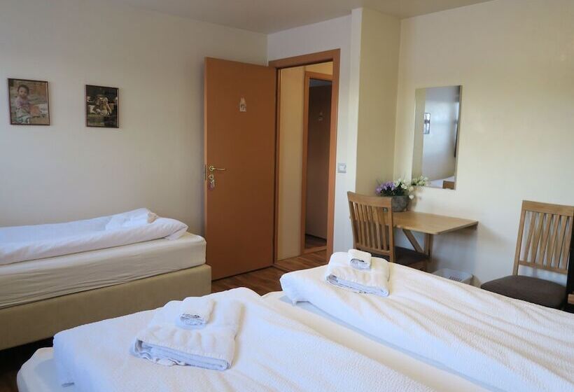 اتاق استاندارد سه تخته با سرویس بهداشتی مشترک, Dilksnes Guesthouse