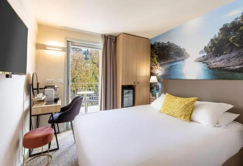ガーデンビュースーペリアールーム, Best Western Hotel & Spa Coeur De Cassis