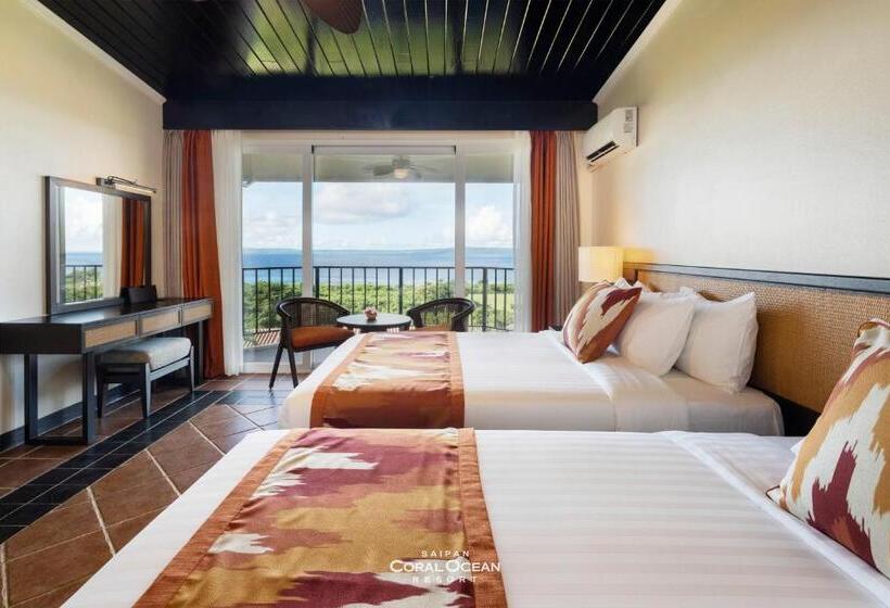 オーシャンビューデラックスルーム, Coral Ocean Resort