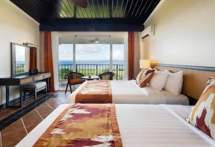 اتاق لوکس با چشمانداز دریا, Coral Ocean Resort