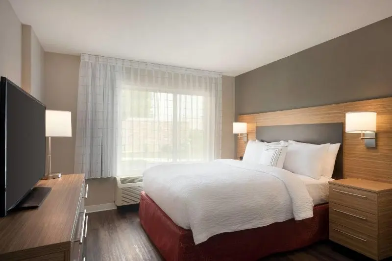 キングサイドベッドのスタンダードワンルーム, Towneplace Suites By Marriott Joliet Minooka