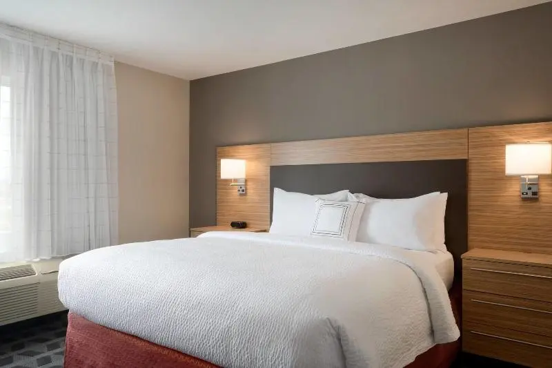 キングサイドベッドのスタンダードワンルーム, Towneplace Suites By Marriott Joliet Minooka
