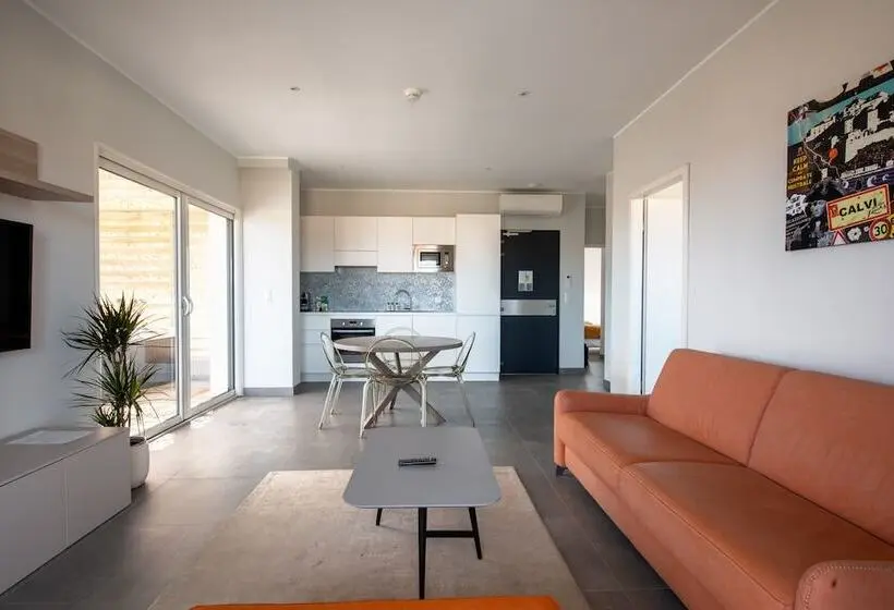 ２ベッドルームデラックスアパートメント, Residence Saletta Casale