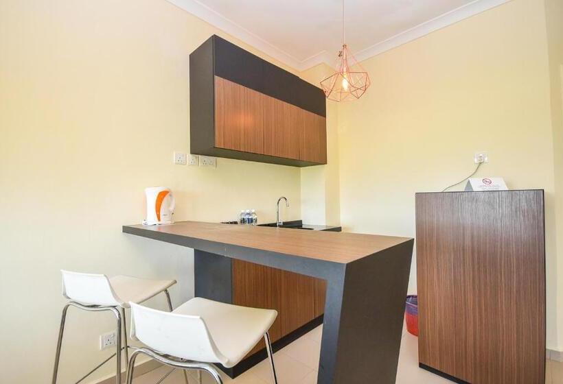 חדר משפחתי חדר אמבטיה משותף, Tiara Desaru Residences