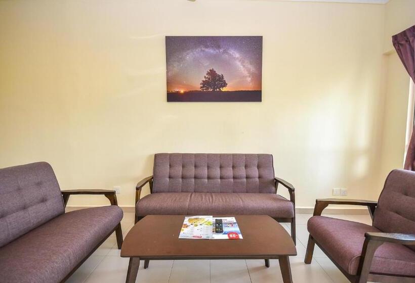 חדר משפחתי חדר אמבטיה משותף, Tiara Desaru Residences