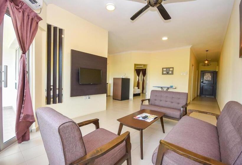 חדר משפחתי חדר אמבטיה משותף, Tiara Desaru Residences