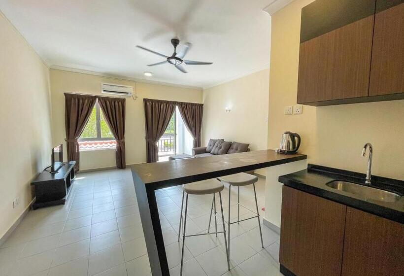 חדר דלוקס לשלושה, Tiara Desaru Residences