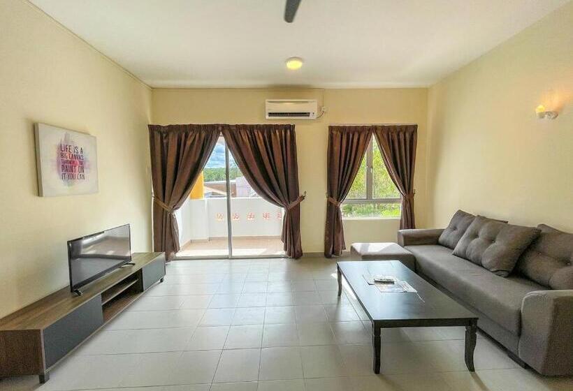 חדר דלוקס לשלושה, Tiara Desaru Residences