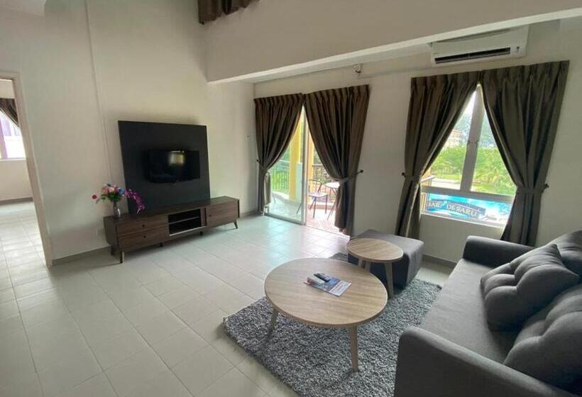 דירת פנטהאוז 1 חדרי שינה, Tiara Desaru Residences