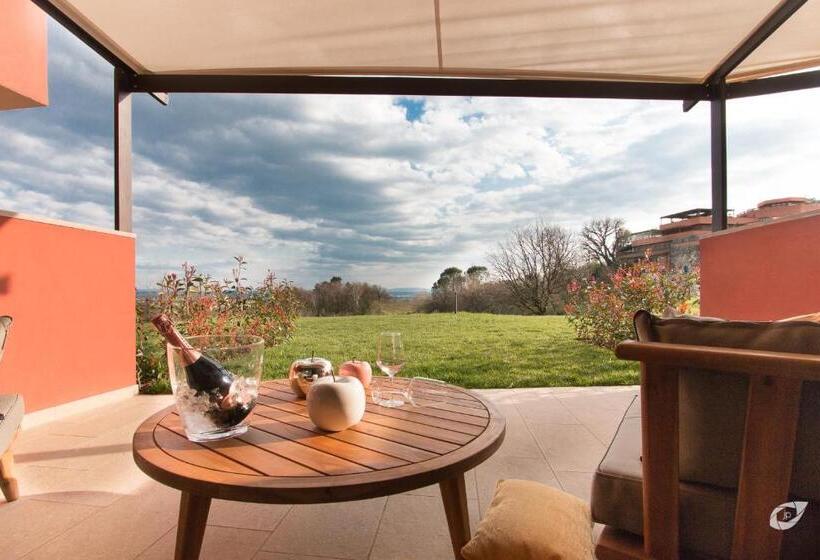 带大床的豪华间, Buonamico Wine Resort