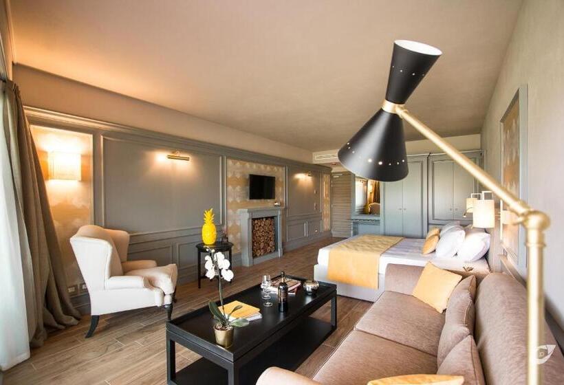 带大床的豪华间, Buonamico Wine Resort