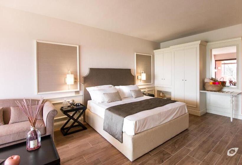 带大床的豪华间, Buonamico Wine Resort