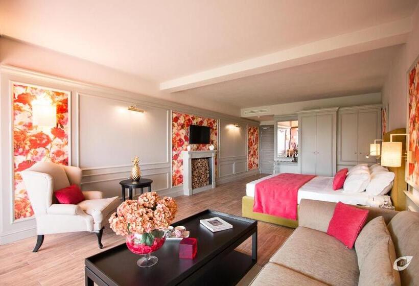 带大床的豪华间, Buonamico Wine Resort