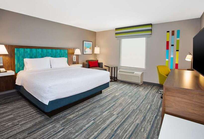 스탠다드 룸 킹사이즈 침대, Hampton Inn Brooklyn Park