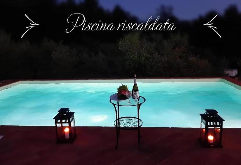 Вилла с 1 спальней и бассейном, Il Poggio