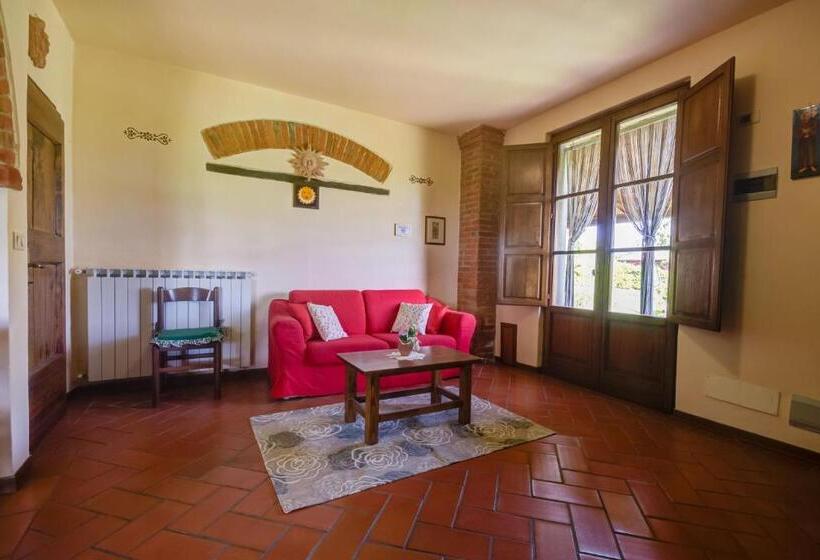 Апартаменты 1 Спальня Вид на Бассейн, Agriturismo San Francesco