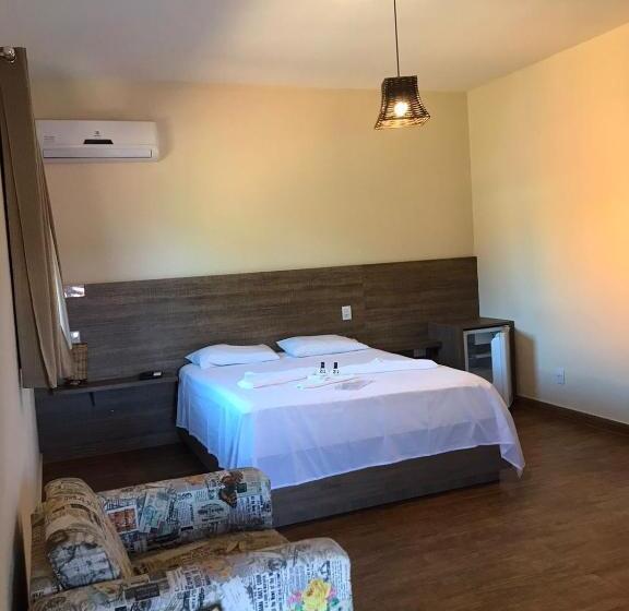 套房带园景, Pousada Flor De Pequi