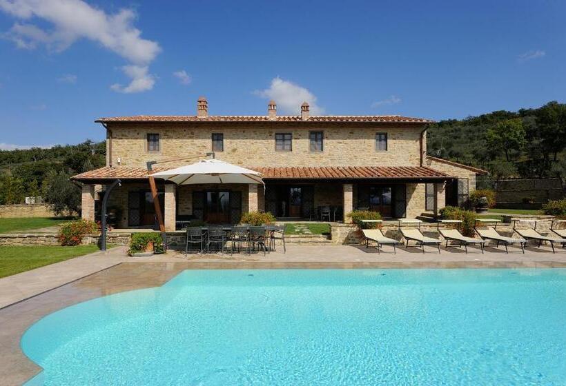 וילה דלוקס חדר שינה 1, Villa Fontanicchio