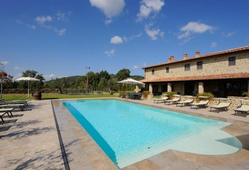 וילה דלוקס חדר שינה 1, Villa Fontanicchio