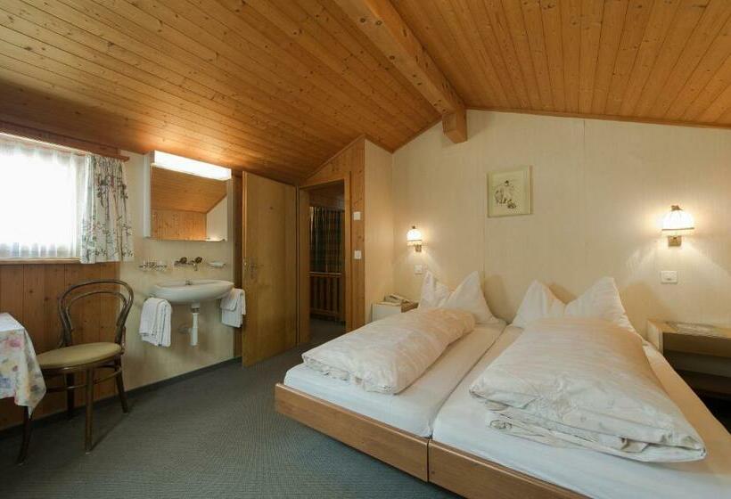 חדר אקונומי, Hostel Chalet Stöckli Mit Etagendusche