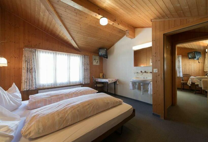 חדר דלוקס, Hostel Chalet Stöckli Mit Etagendusche