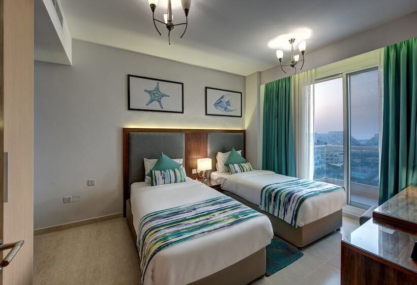 آپارتمان 2 خوابه با چشمانداز دریا, City Stay Beach Hotel Apartments   Marjan Island