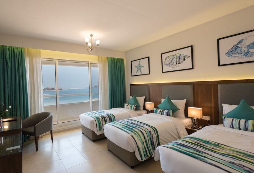 Трехместный Номер Deluxe Вид на Море, City Stay Beach Hotel Apartments   Marjan Island