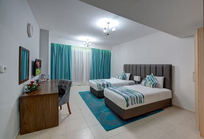 اتاق لوکس با چشمانداز دریا, City Stay Beach Hotel Apartments   Marjan Island