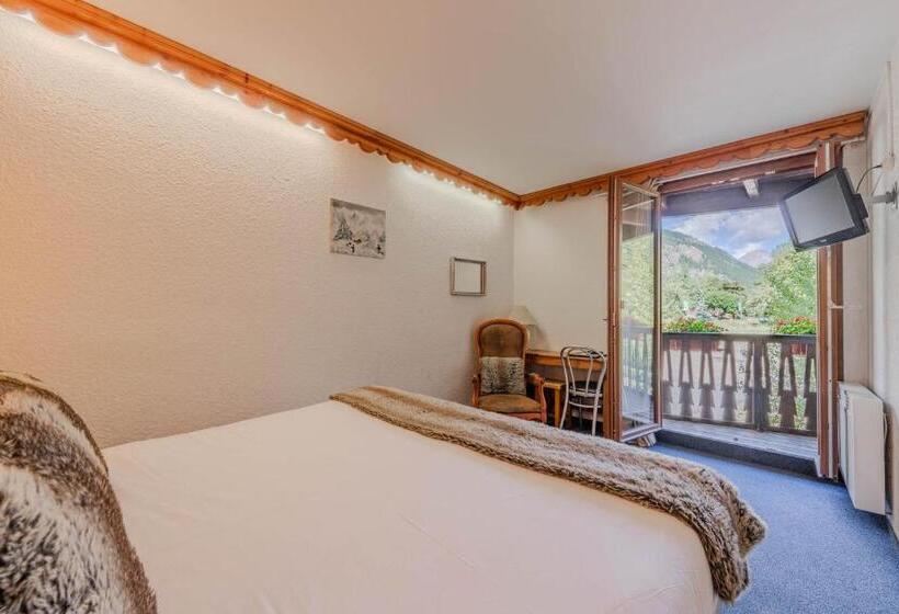 带阳台的豪华间, Logis Hotel et Spa Le Christiania