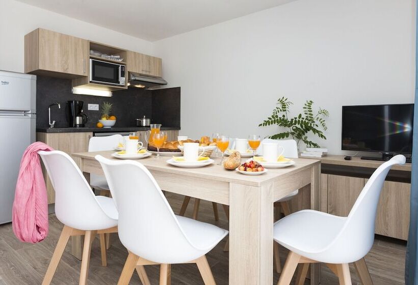 Апартаменты 1 Спальня, Residence Prestige Odalys Le Domaine Des Pins