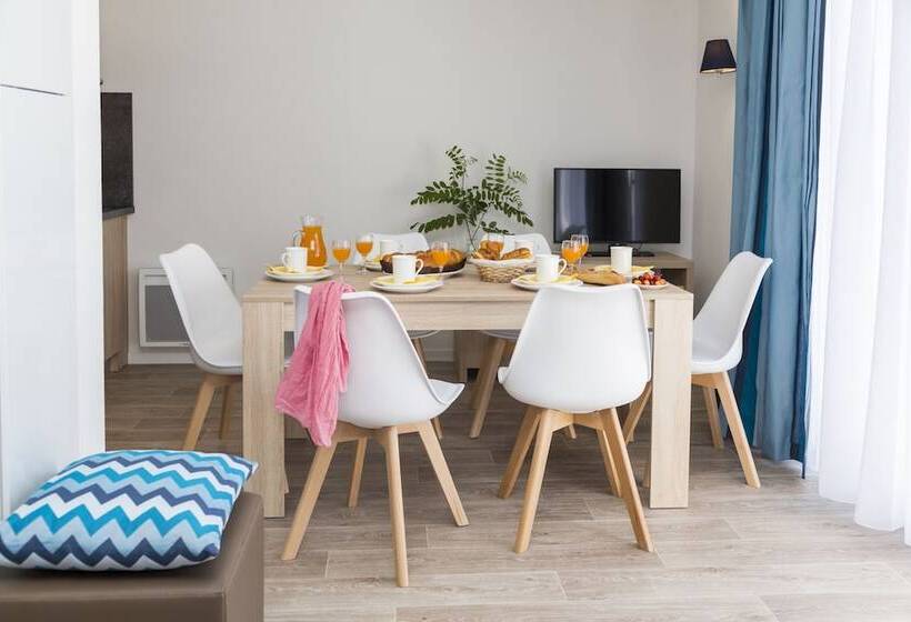 Апартаменты 1 Спальня, Residence Prestige Odalys Le Domaine Des Pins