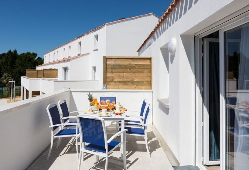 带2个卧室的公寓, Residence Prestige Odalys Le Domaine Des Pins