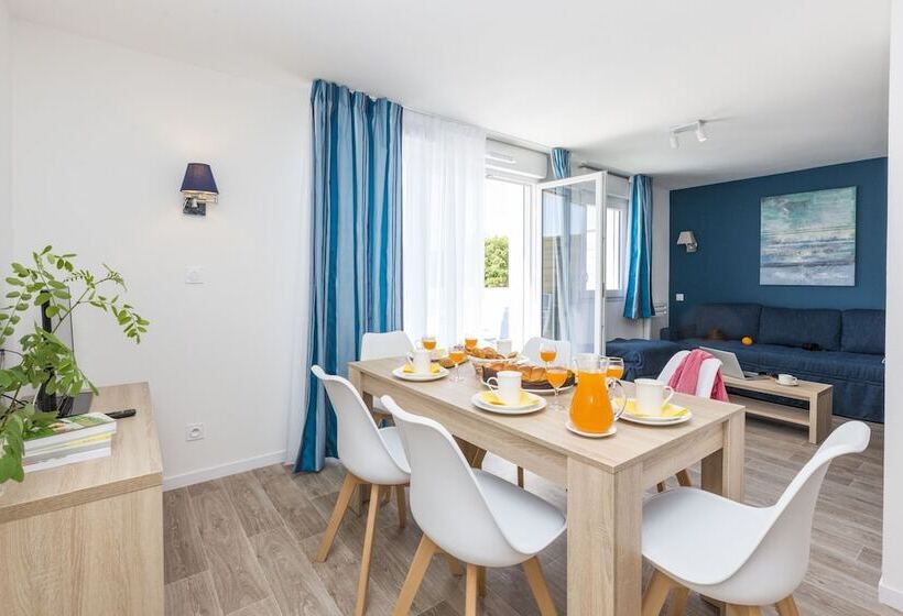 带2个卧室的公寓, Residence Prestige Odalys Le Domaine Des Pins