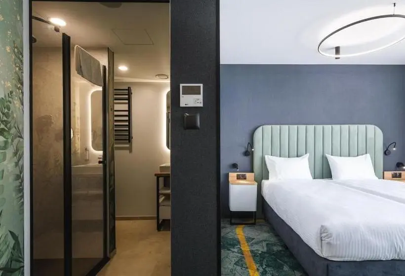 キングサイズベッドのスタンダードルーム, Focus Hotel Premium Wrocław