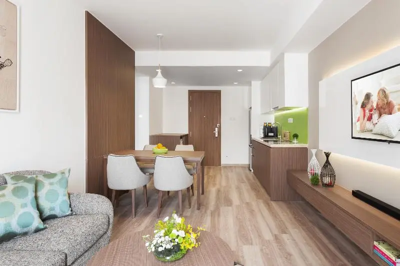 一ベッドルームエクゼクティブアパートメント, T Ritz Saigon Hotel & Apartment