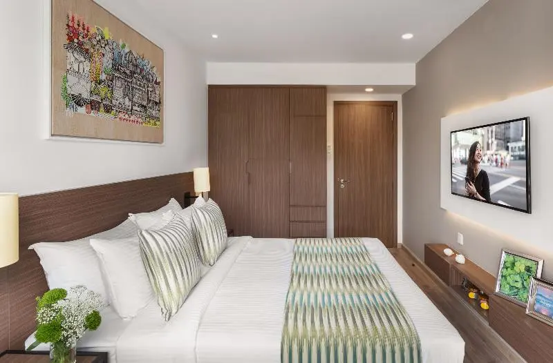 1ベッドルームアパートメント, T Ritz Saigon Hotel & Apartment