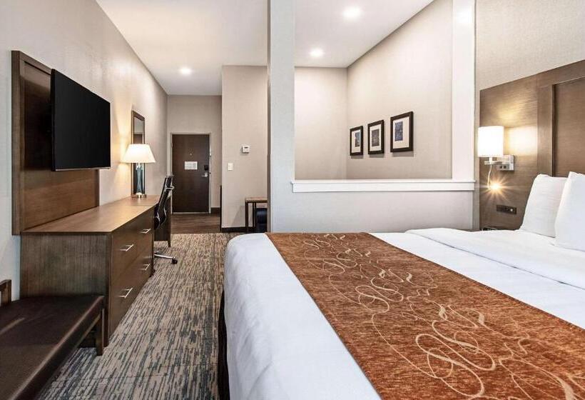 מיטת קינג בסוויטה, Comfort Suites Grove City  Columbus South