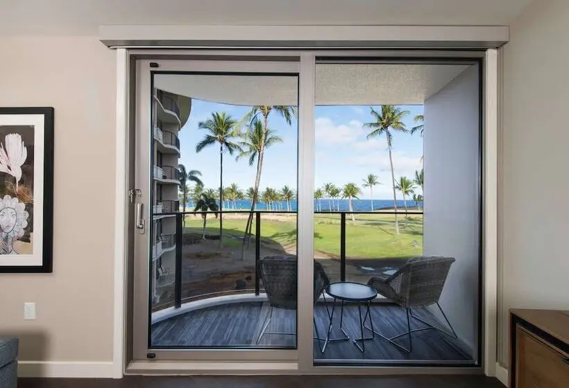 キングサイズベッドのスイートルーム, Hilton Grand Vacations Club Ocean Tower Waikoloa Village