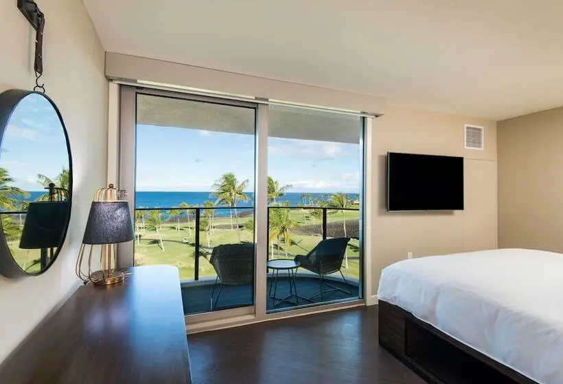 キングサイズベッドのスイートルーム, Hilton Grand Vacations Club Ocean Tower Waikoloa Village