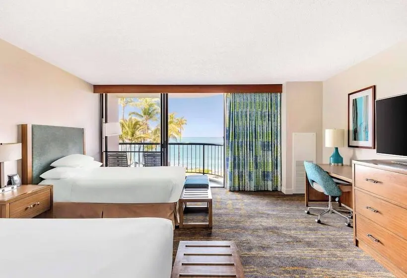 2ダブルベッドのスタンダードルーム, Hilton Grand Vacations Club Ocean Tower Waikoloa Village